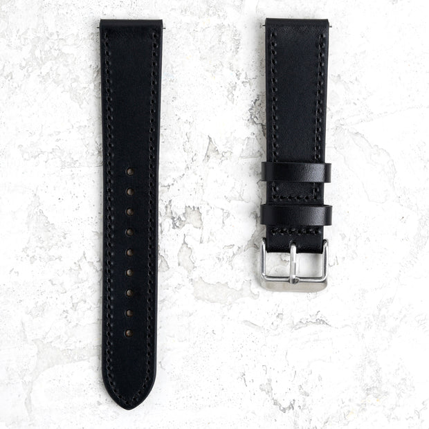 Buttero Leather Quick Release | Black