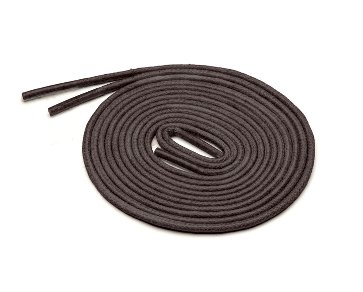 Extra Thin Waxed Cotton Laces (2 Pairs) | Dark Brown