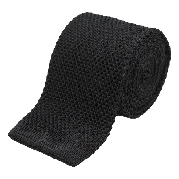 silk-knit-tie-black