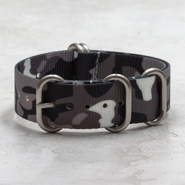 Ballistic Nylon Zulu | Dark Grey Camo
