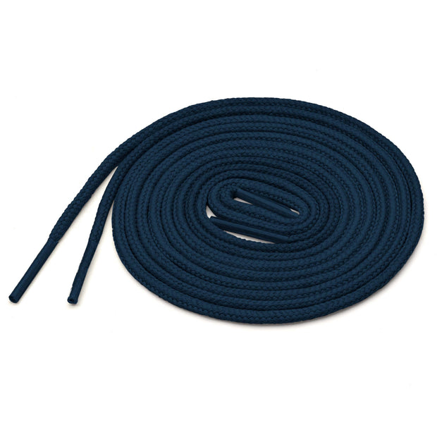 Standard Waxed Laces (2 Pairs) | Navy Blue