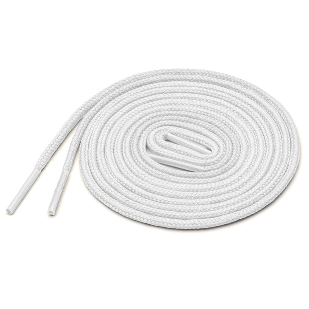 Standard Waxed Laces (2 Pairs) | White