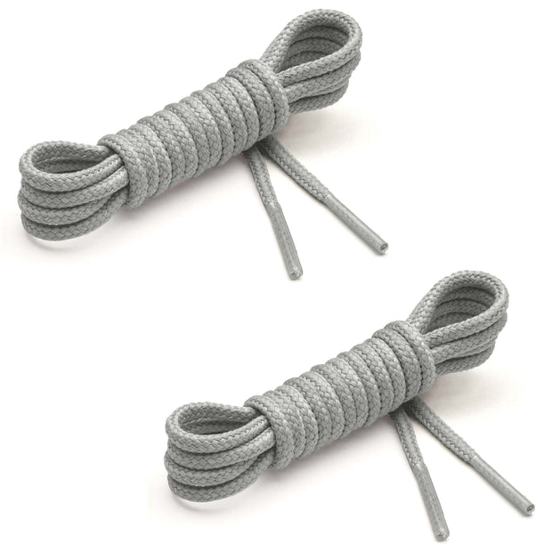 Standard Waxed Laces (2 Pairs) | Slate Grey