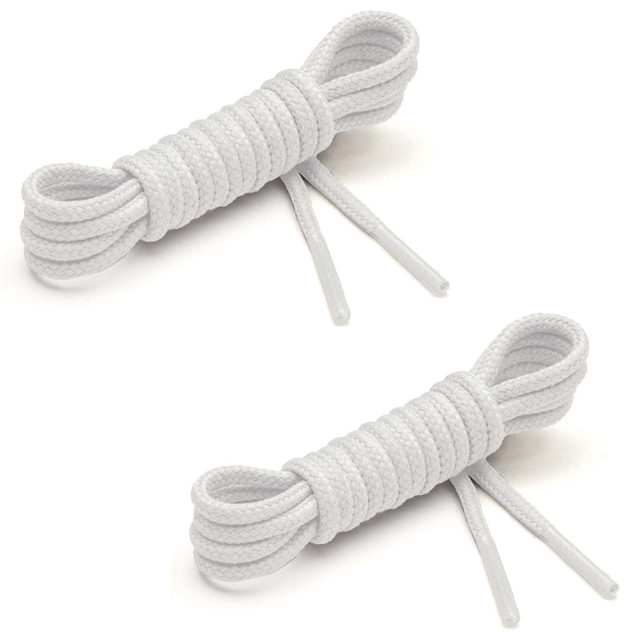 Standard Waxed Laces (2 Pairs) | White