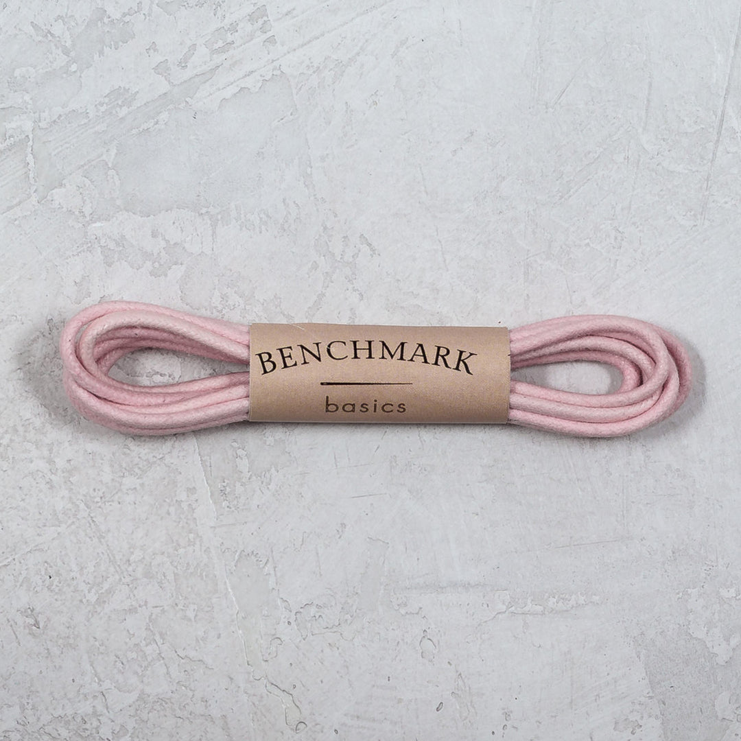 Thin Waxed Cotton Laces (2 Pairs) | Pink