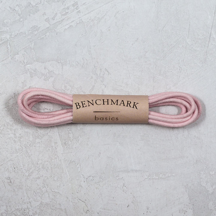 Thin Waxed Cotton Laces (2 Pairs) | Pink