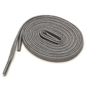Flat Waxed Cotton Laces (2 Pairs) | Slate Grey