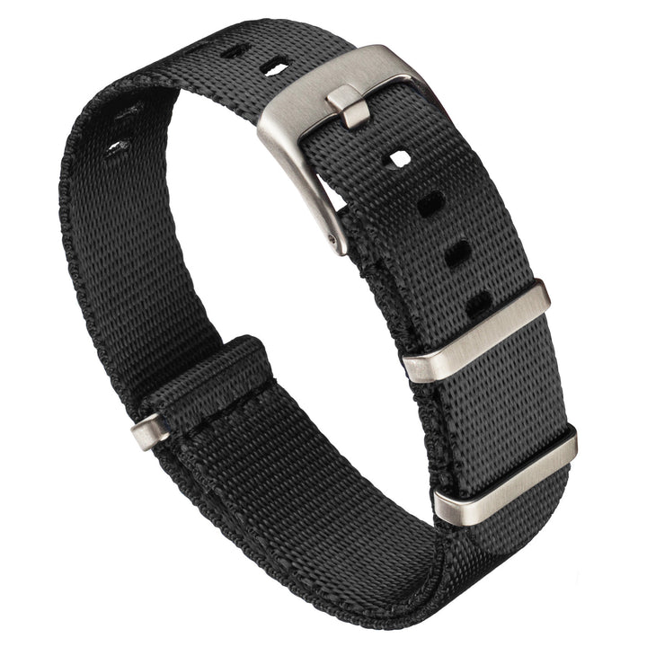 Seat Belt Nylon Slip-Through | Black