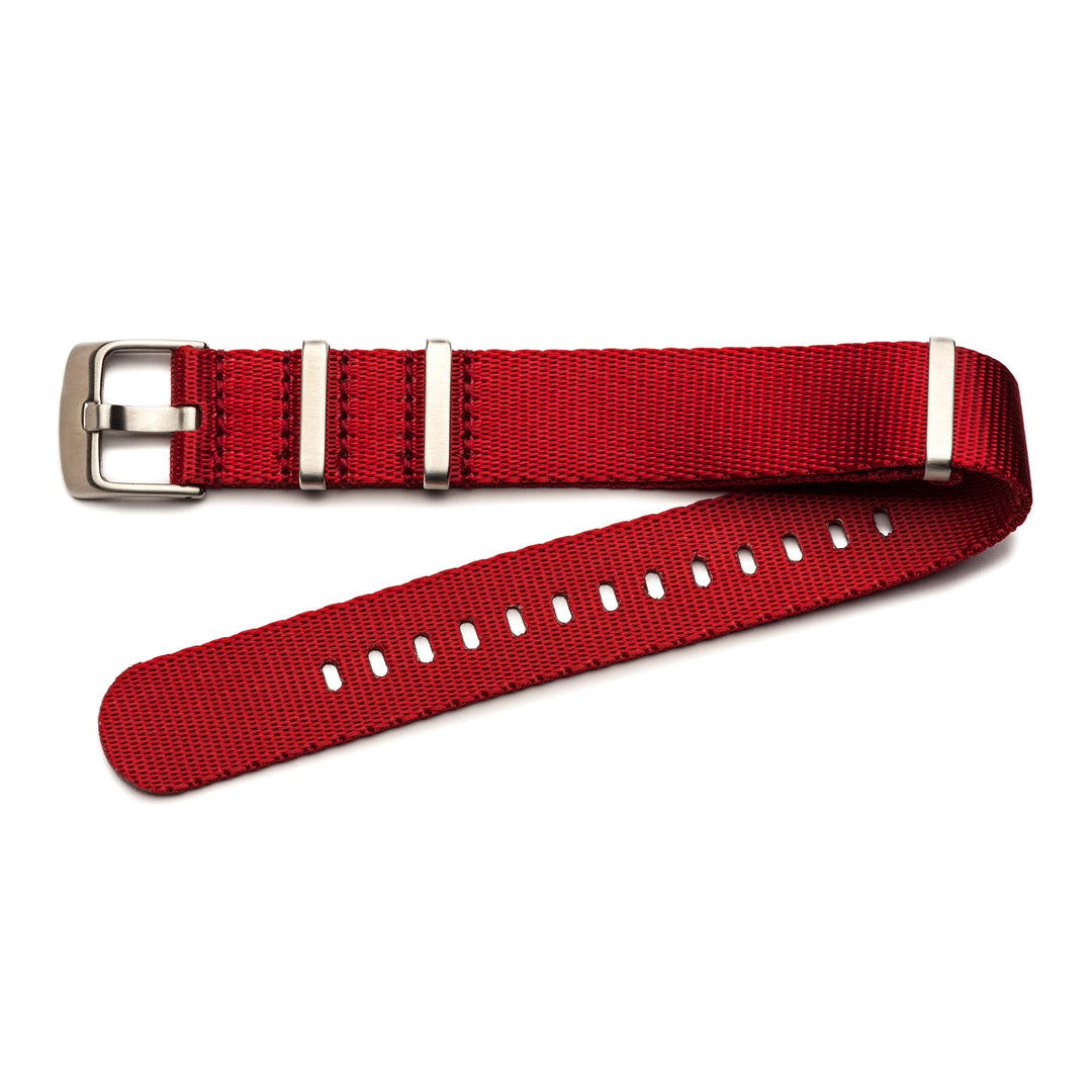 Seat Belt Nylon Slip-Through | Red