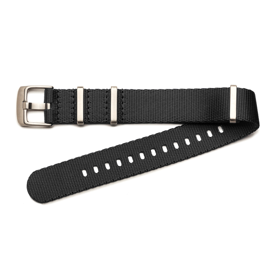 Seat Belt Nylon Slip-Through | Black