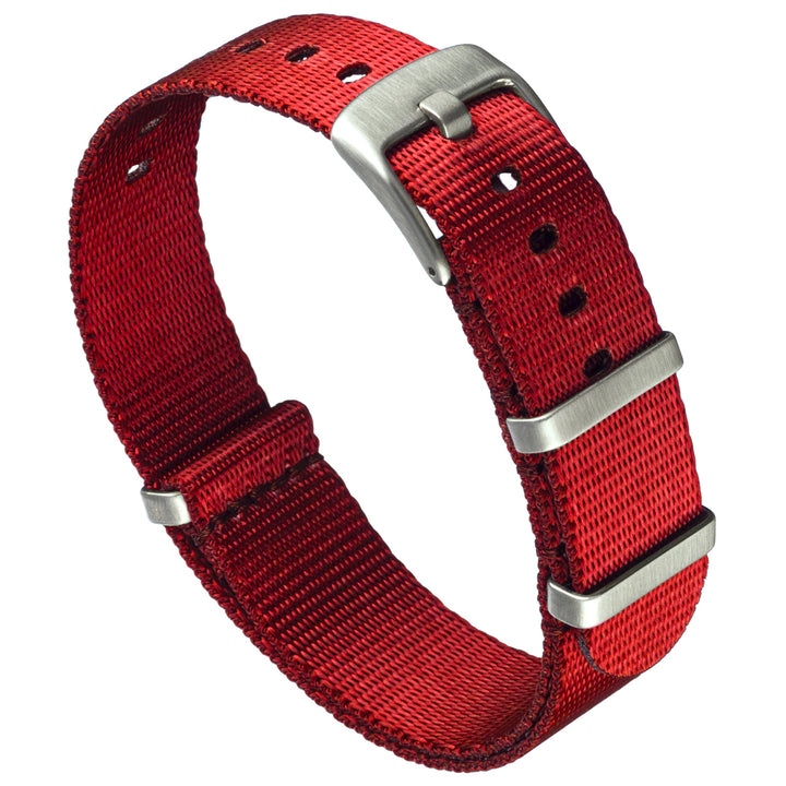 Seat Belt Nylon Slip-Through | Red