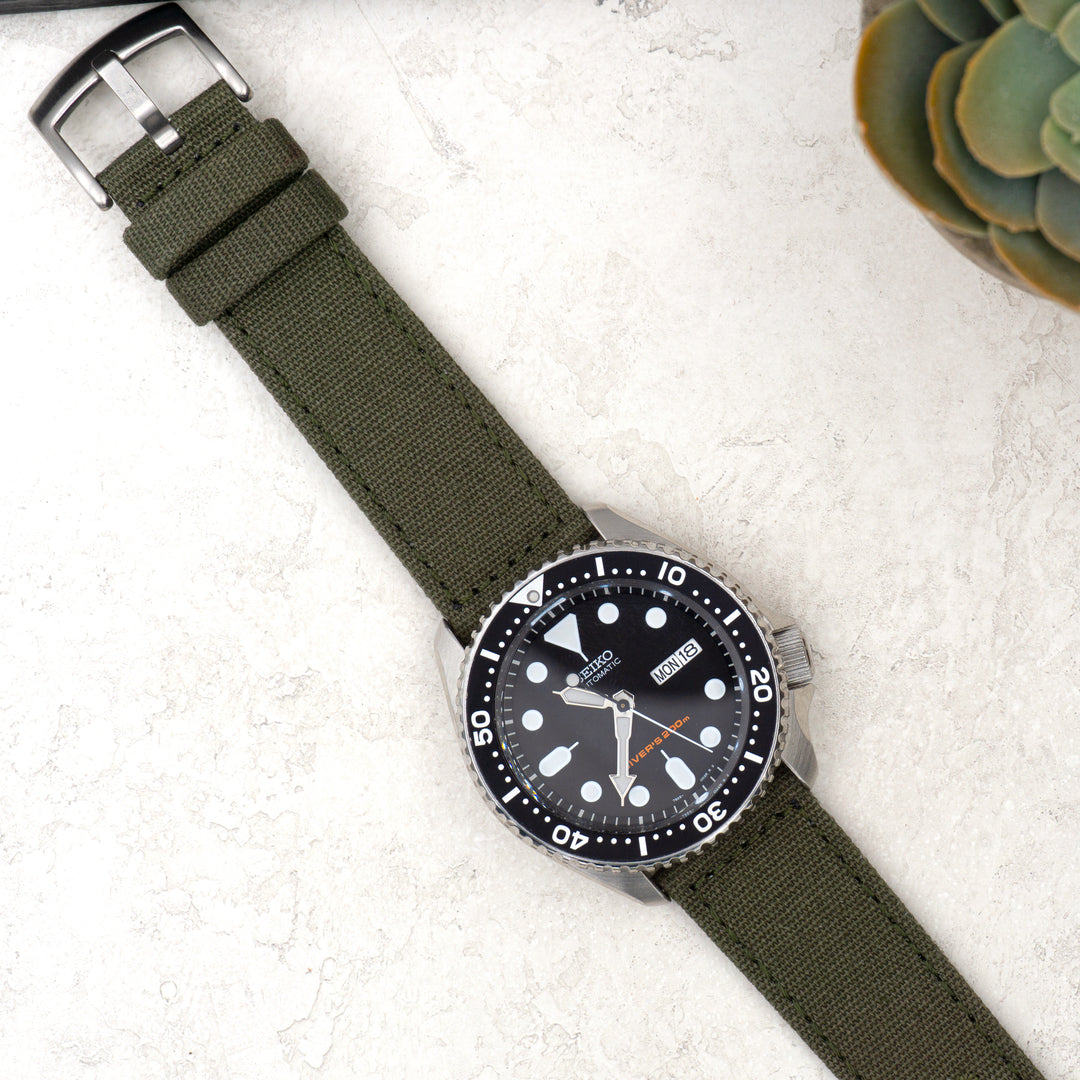 Canvas Quick Release | Army Green