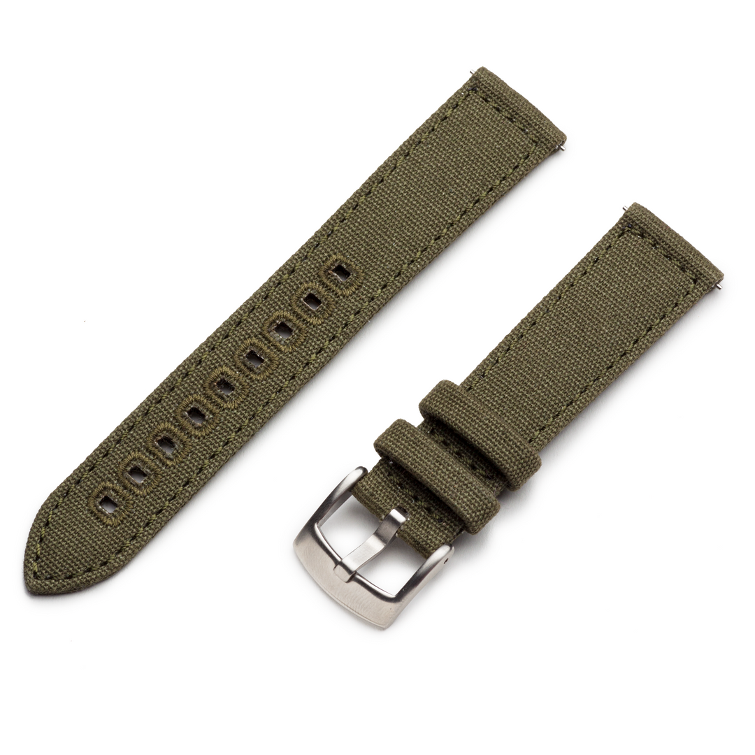 Canvas Quick Release | Army Green