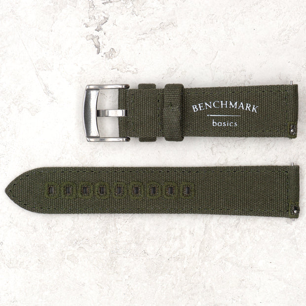 Canvas Quick Release | Army Green