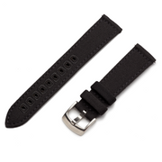 Black Canvas Quick Release Watch Band