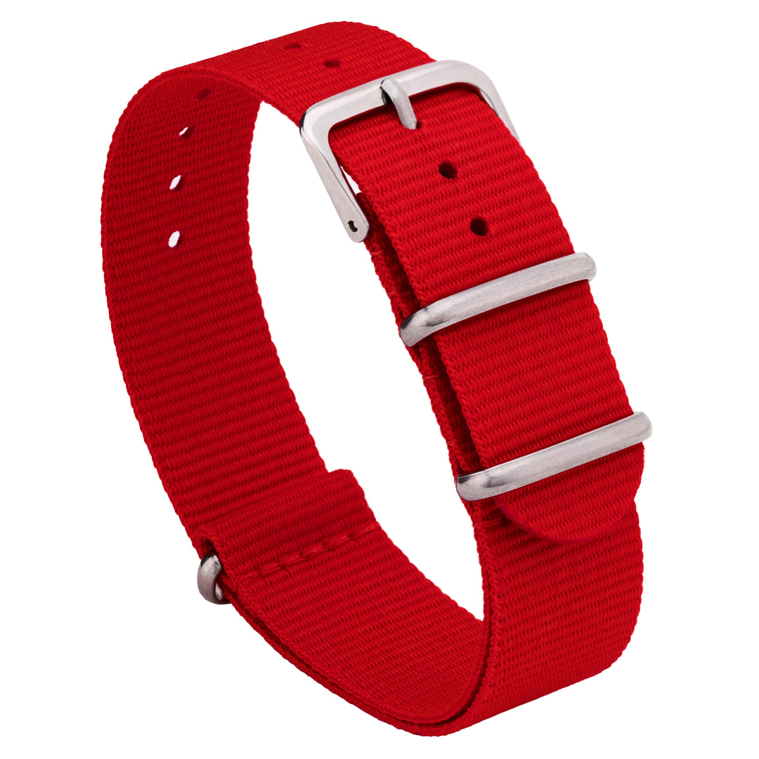 Ballistic Nylon Military Strap | Red