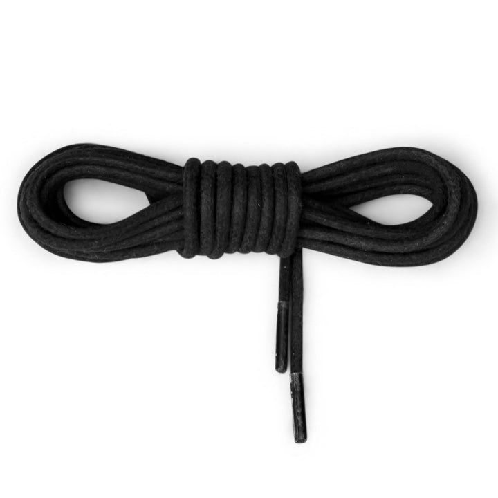 Waxed Kevlar Boot Laces | Black