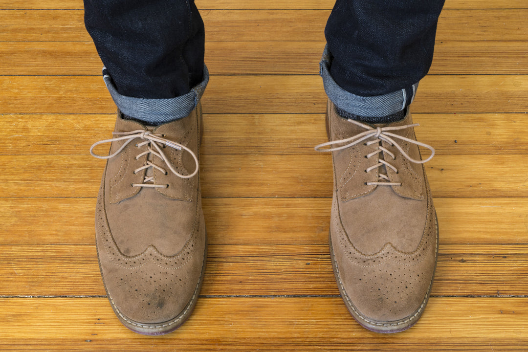 Thin Waxed Cotton Laces (2 Pairs) | Tan