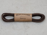 Extra Thin Waxed Cotton Laces (2 Pairs) | Dark Brown