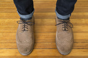 Thin Waxed Cotton Laces (2 Pairs) | Dark Brown
