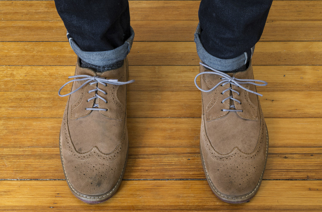 Thin Waxed Cotton Laces (2 Pairs) | Slate Grey