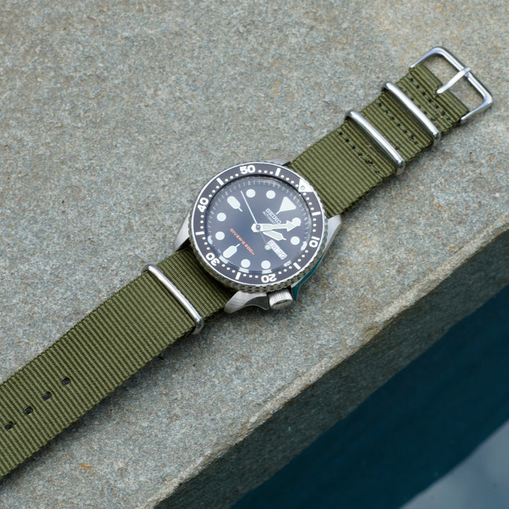 Ballistic Nylon Military Strap | Army Green