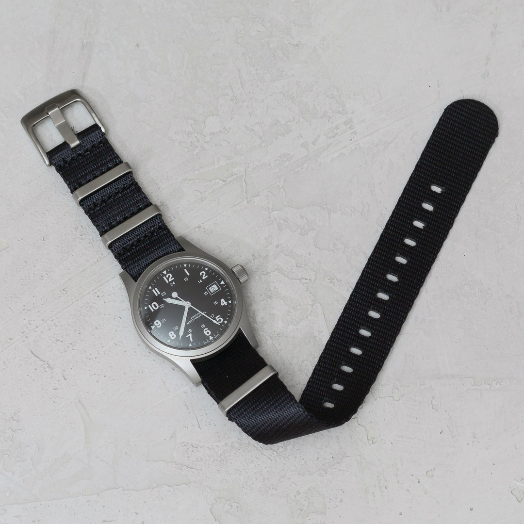 Seat Belt Nylon Slip-Through | Black