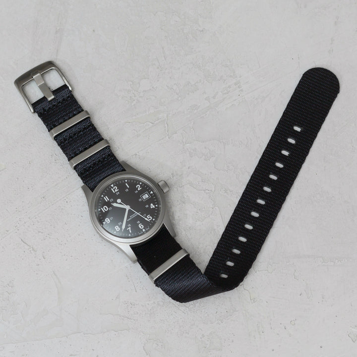 Seat Belt Nylon Slip-Through | Black