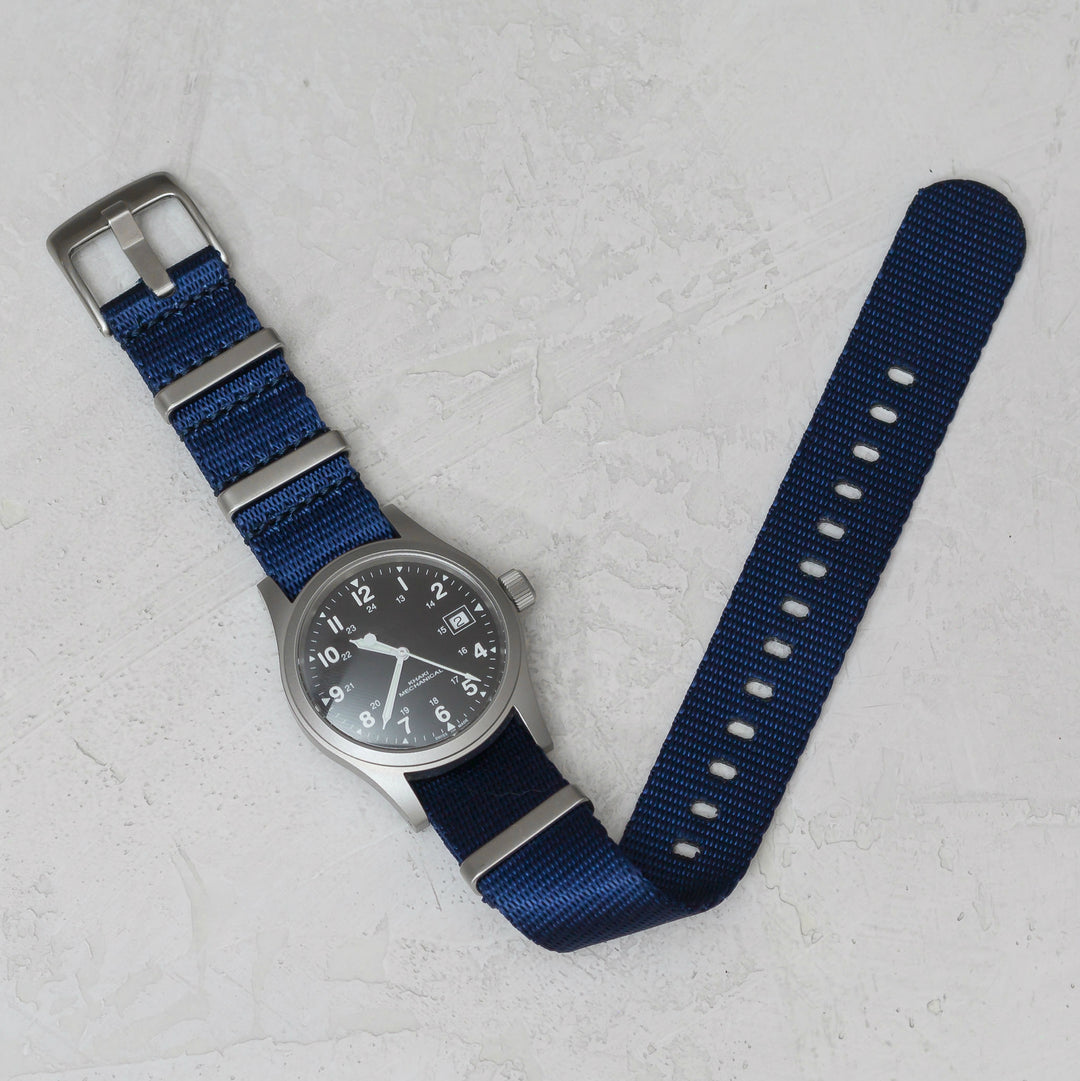 Seat Belt Nylon Slip-Through | Navy Blue