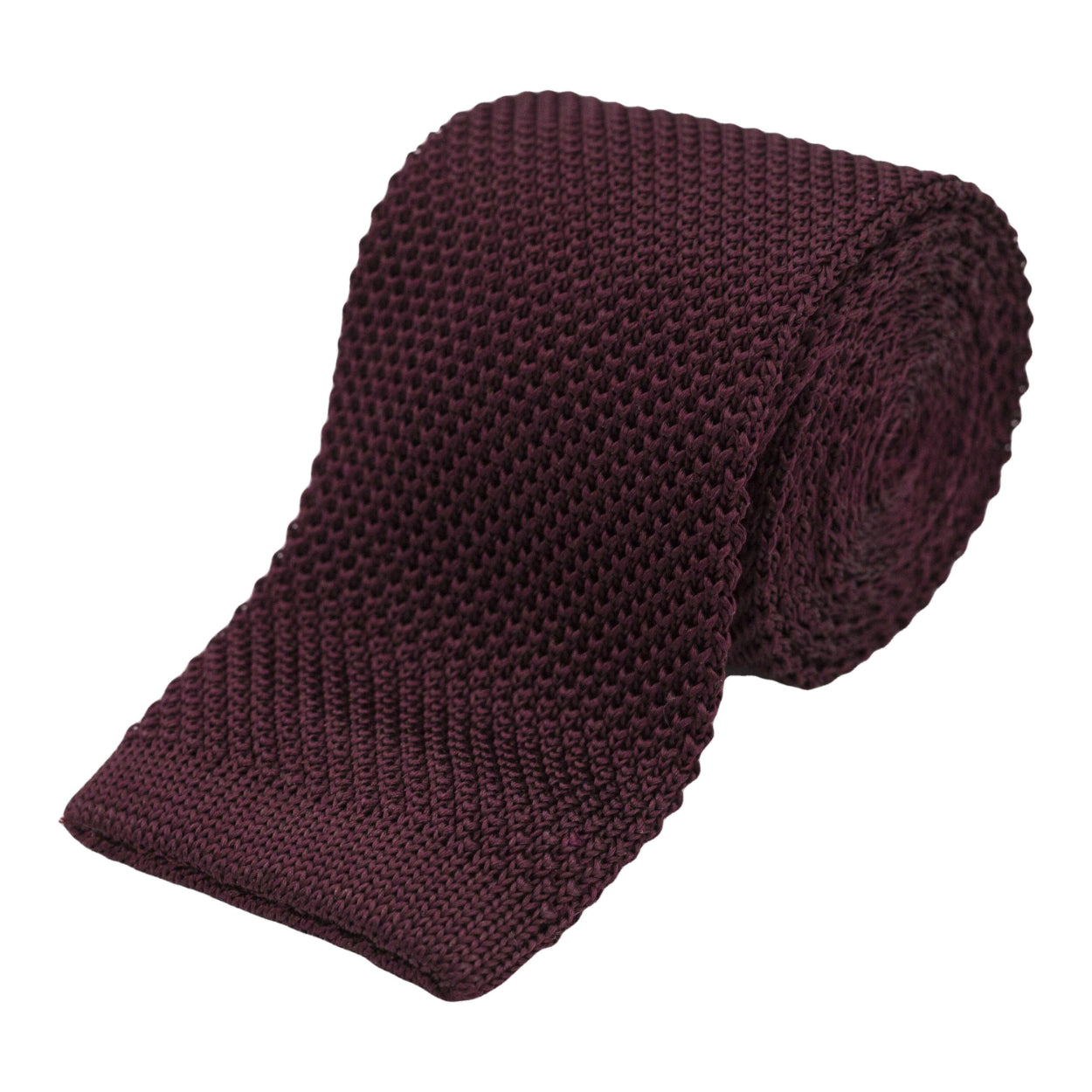 Silk outlet knit tie